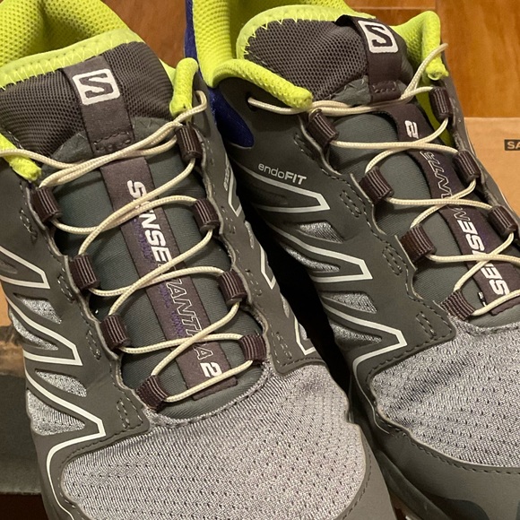 ❌❌❌SOLD❌❌❌WOMENS SALOMON SENSE MANTRA 2 TRAIL RUNNING SHOE SZ 8 - Picture 9 of 11
